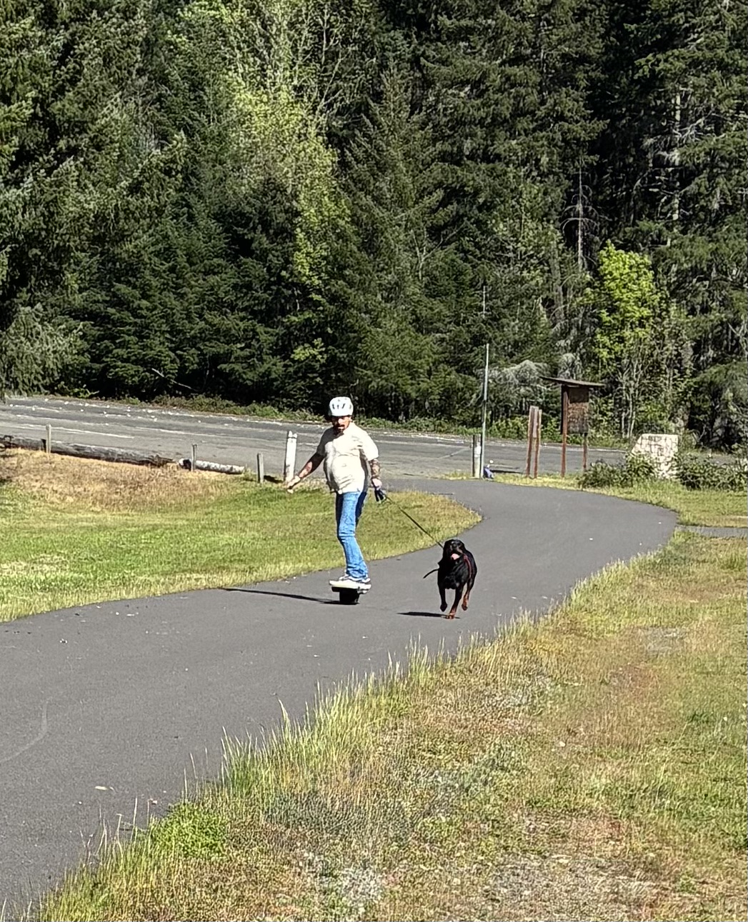 Daily session on a Southern Oregon trail